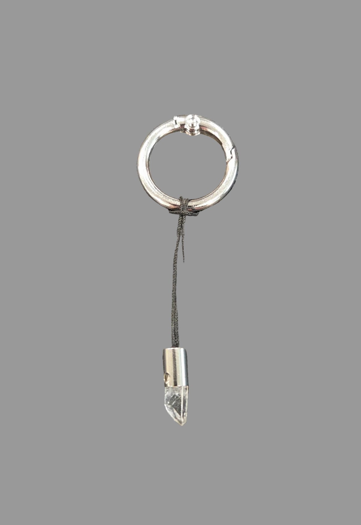 Arkansas Quartz Crystal Point Bag Accessory
