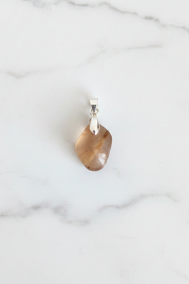 Golden Topaz Gemstone Pendant