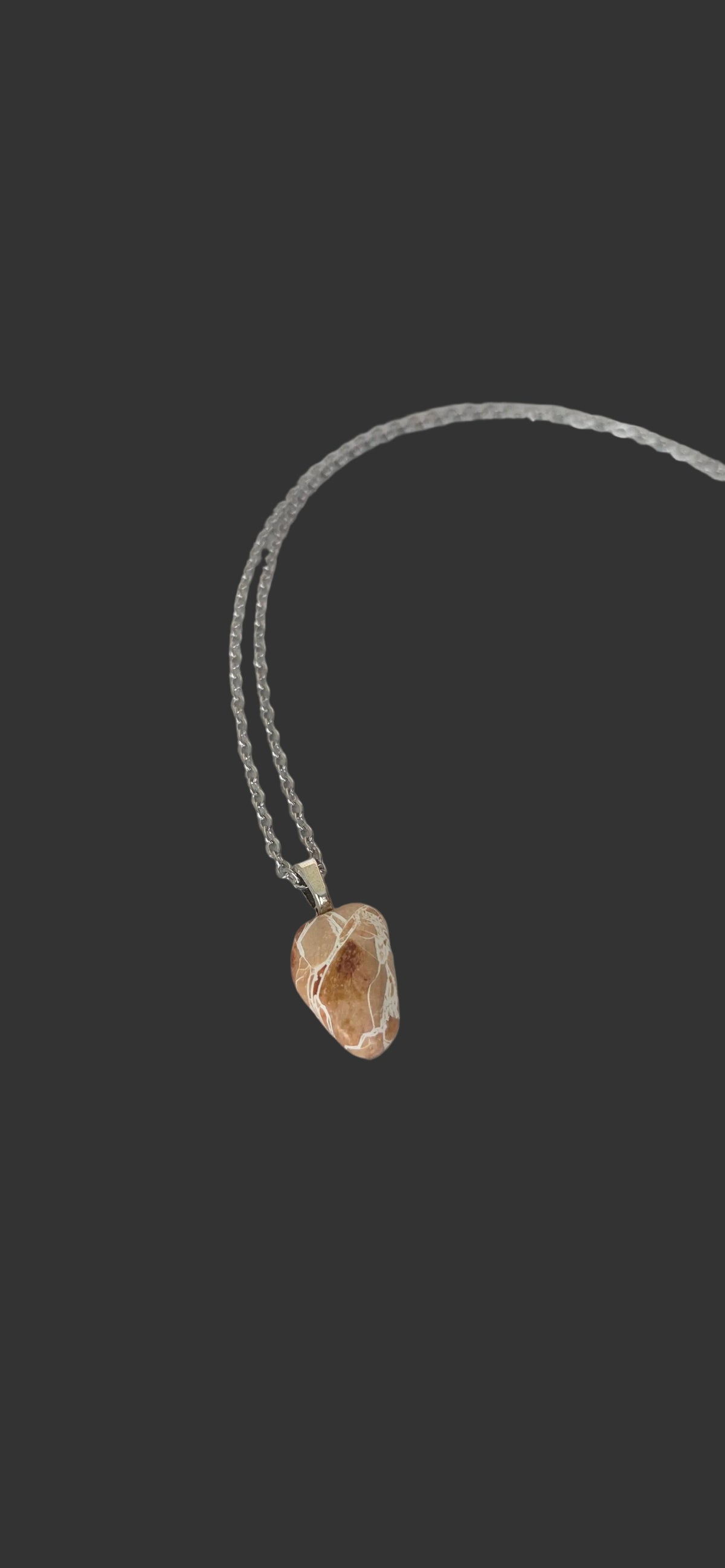 Brecciated Jasper Pendant Necklace