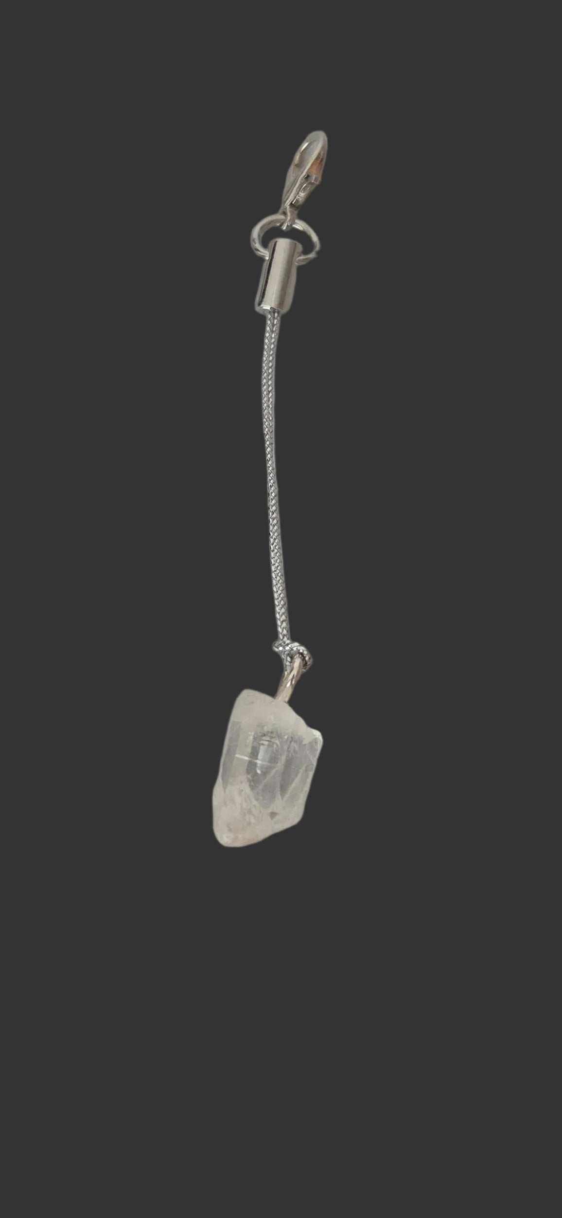 Arkansas Quartz Crystal Point Bag Accessory