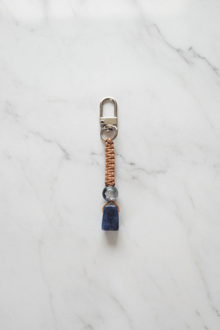 Sodalite Clip Charm