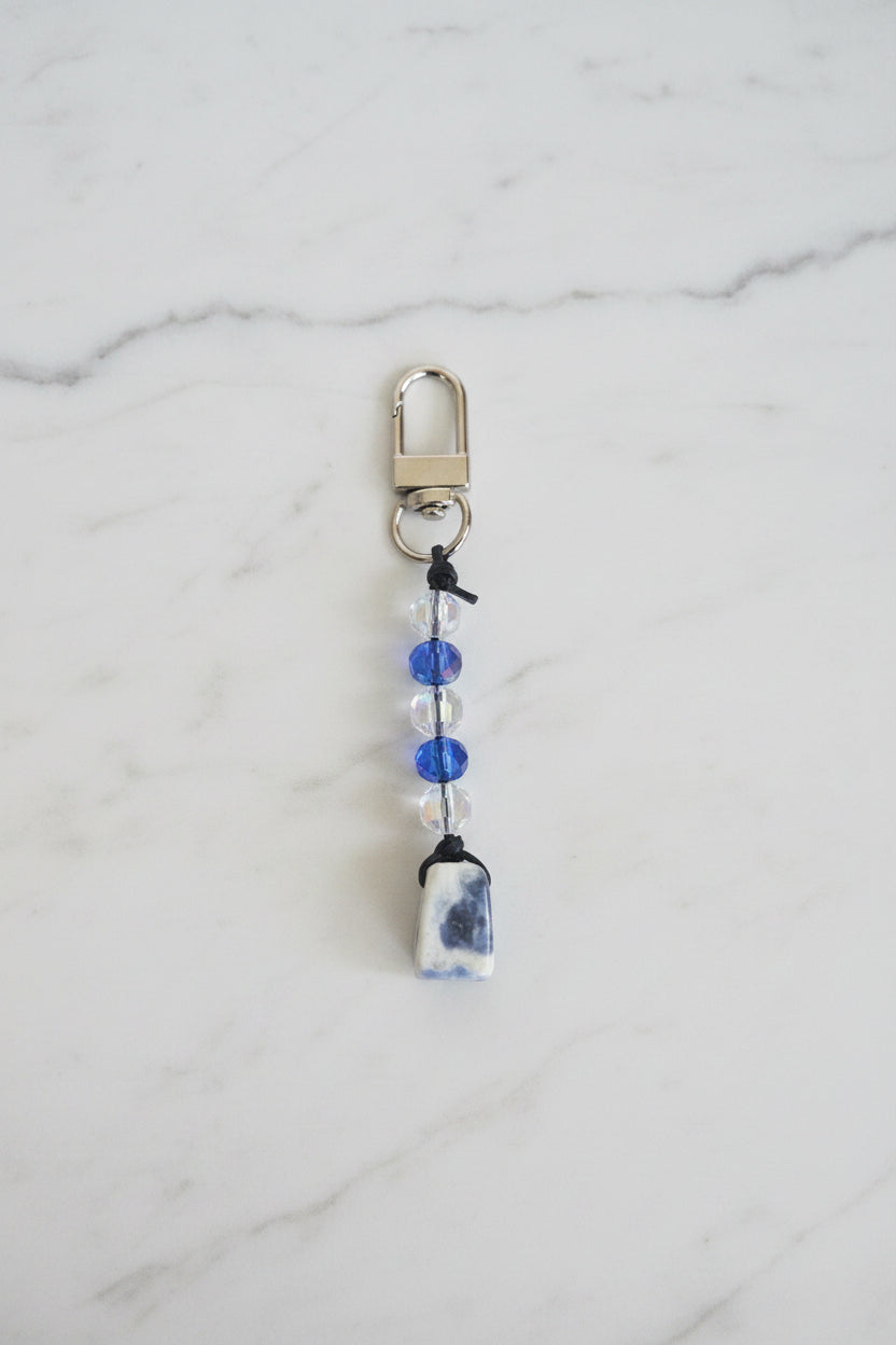 Sodalite Clip Charm